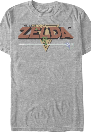 Legend of Zelda Start Screen Nintendo T-Shirt
