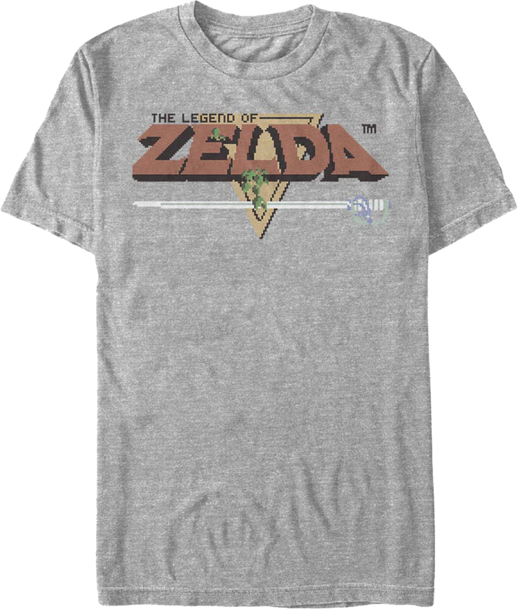 Legend of Zelda Start Screen Nintendo T-Shirt