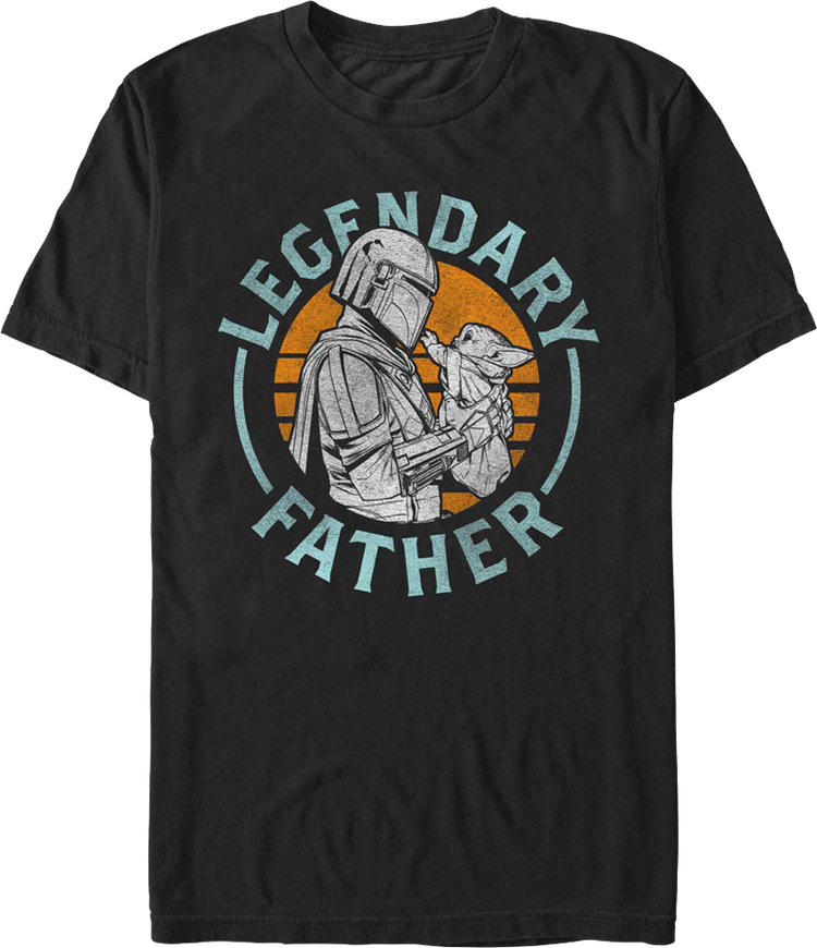 Legendary Father The Mandalorian Star Wars T-Shirt