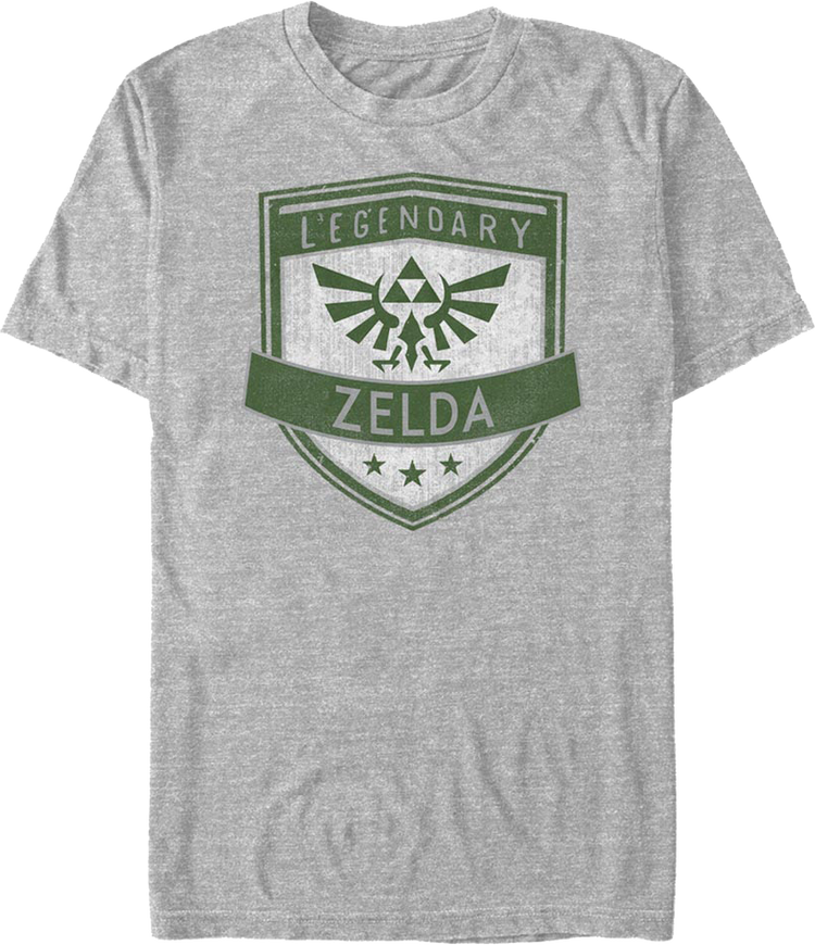 Legendary Shield Legend of Zelda T-Shirt