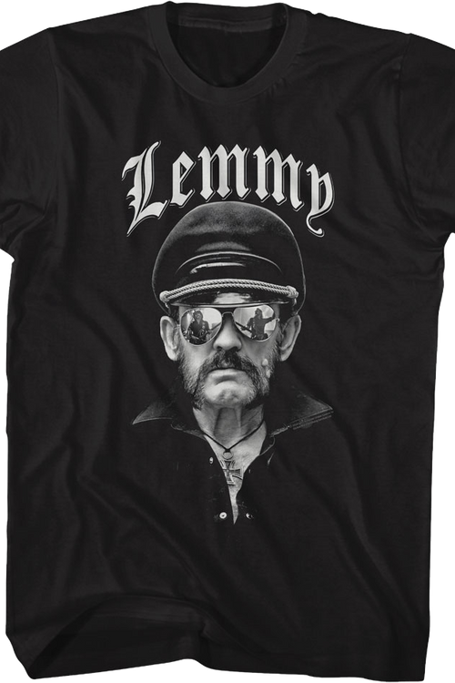 Sunglasses Reflections Lemmy T-Shirt