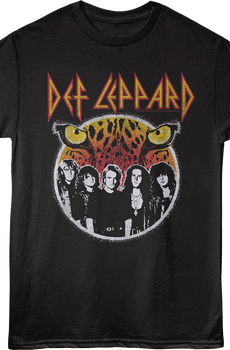 Leopard Eyes Def Leppard T-Shirt