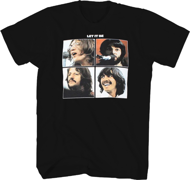 Let It Be Beatles T-Shirt
