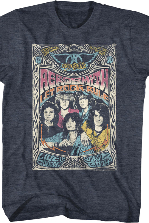 Let Rock Rule Aerosmith T-Shirt
