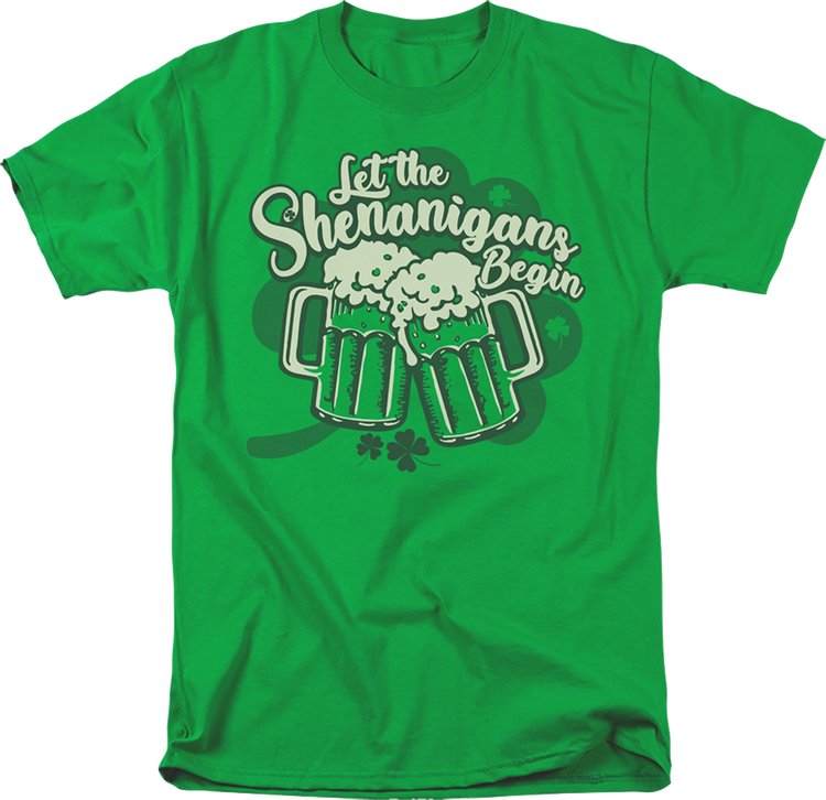 Let The Shenanigans Begin St. Patrick's Day T-Shirt