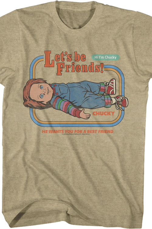 Let's Be Friends Child's Play T-Shirt