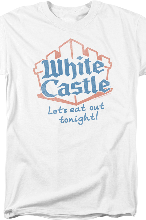 Let's Eat Out Tonight White Castle T-Shirt
