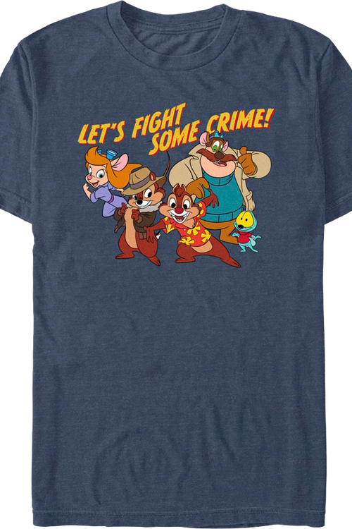 Let's Fight Some Crime Chip 'n Dale Rescue Rangers T-Shirt
