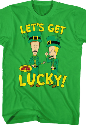 Let's Get Lucky Beavis And Butt-Head T-Shirt