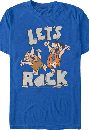 Let's Rock Flintstones T-Shirt