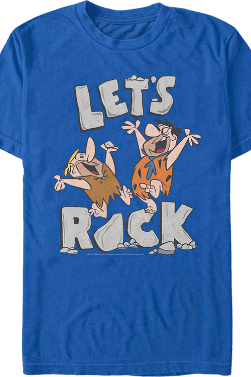 Let's Rock Flintstones T-Shirt