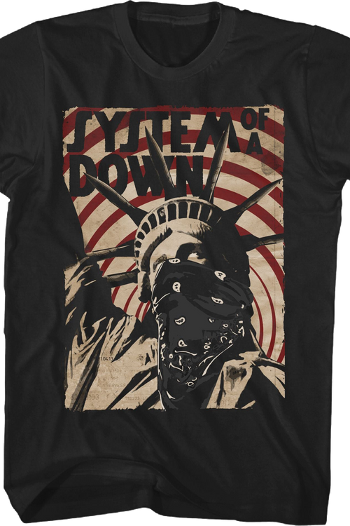 Liberty Bandit System Of A Down T-Shirt