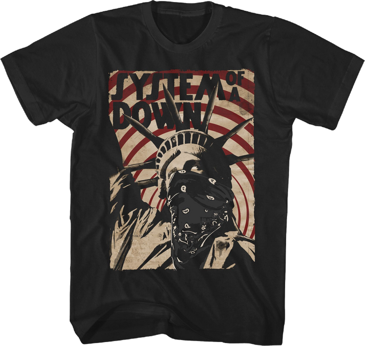 Liberty Bandit System Of A Down T-Shirt