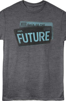 License Plate Years Back To The Future T-Shirt