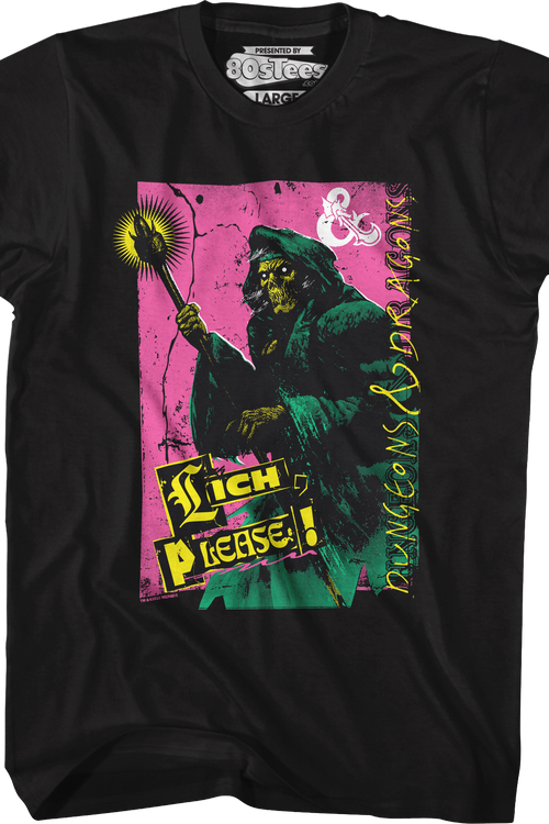 Lich Please Dungeons & Dragons T-Shirt