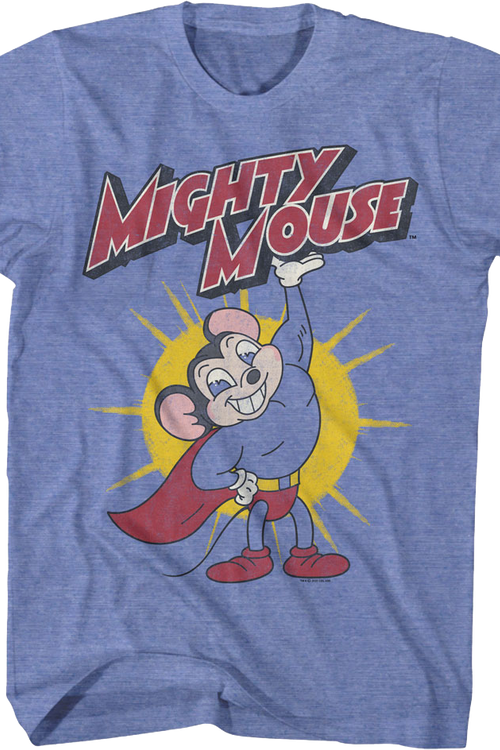 Lifting Logo Mighty Mouse T-Shirt