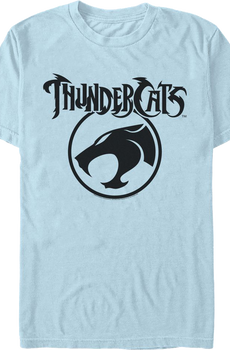 Light Blue ThunderCats Logo T-Shirt