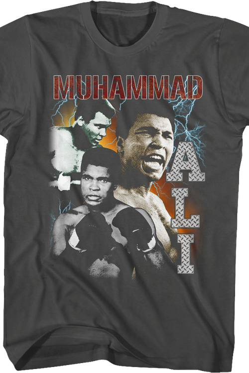Lightning Collage Muhammad Ali T-Shirt