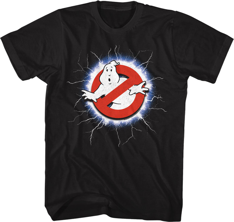 Lightning Logo Real Ghostbusters T-Shirt