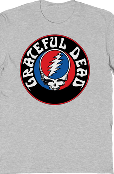 Lightning Skull Logo Grateful Dead T-Shirt