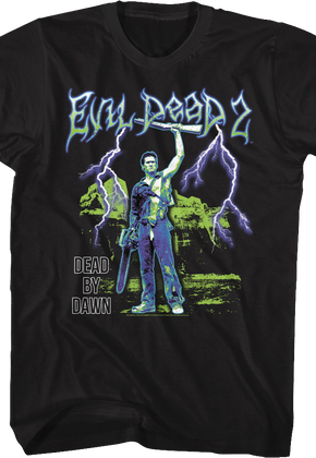 Lightning Storm Evil Dead 2 T-Shirt