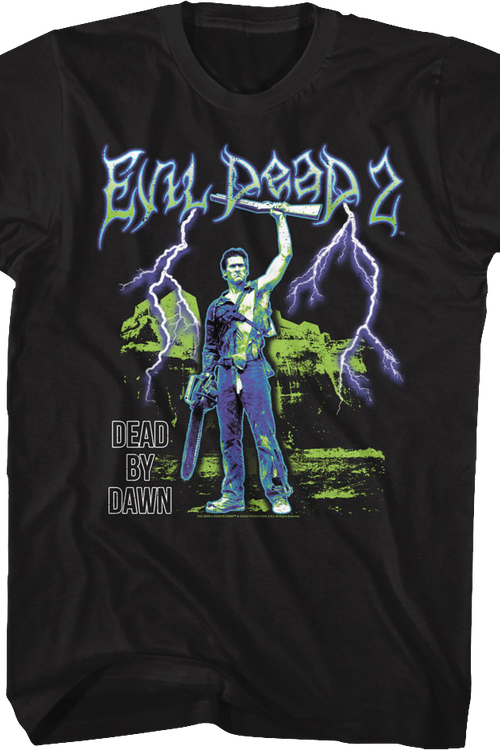 Lightning Storm Evil Dead 2 T-Shirt