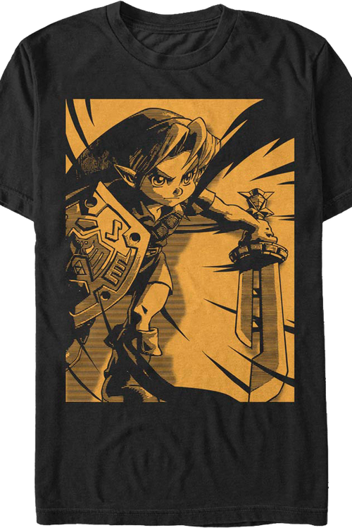 Link Wind Cutter Legend of Zelda T-Shirt