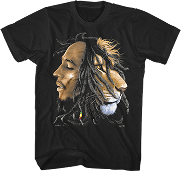 Lion Bob Marley T-Shirt