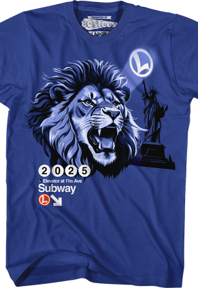 Lion Light Lionel Trains T-Shirt