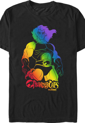 Lion-O Rainbow Colors ThunderCats T-Shirt