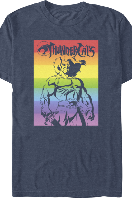 Lion-O Retro Rainbow ThunderCats T-Shirt