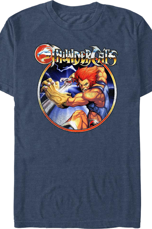 Lion-O Vintage Lightning Circle ThunderCats T-Shirt