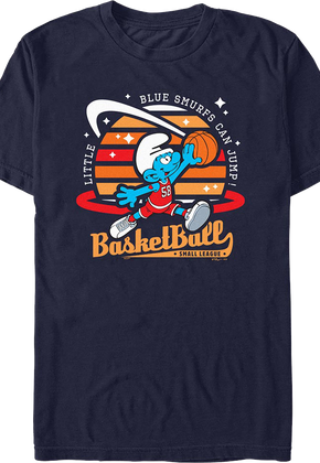 Little Blue Smurfs Can Jump Smurfs T-Shirt