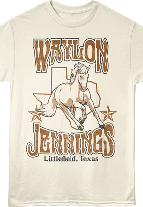 Littlefield Texas Waylon Jennings T-Shirt