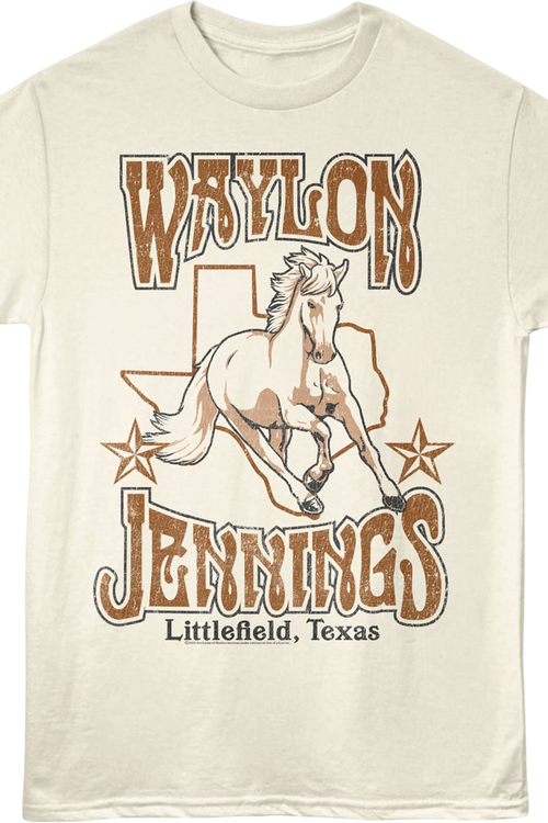 Littlefield Texas Waylon Jennings T-Shirt