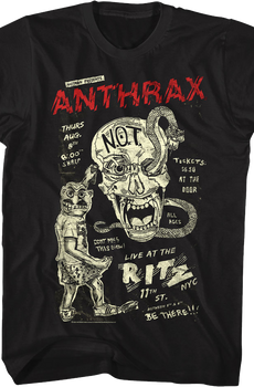 Live At The Ritz Anthrax T-Shirt