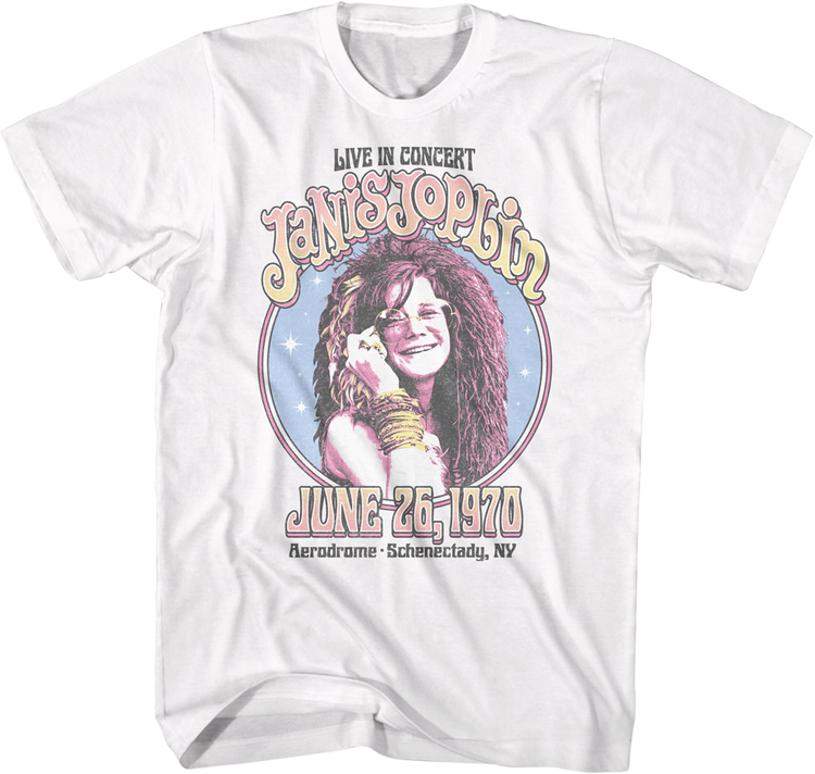 Live In Concert 1970 Janis Joplin T-Shirt