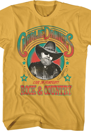 Live In Concert Charlie Daniels T-Shirt