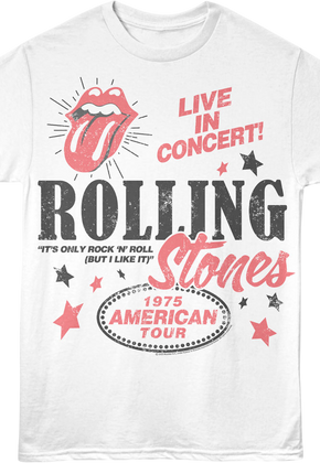Live In Concert Rolling Stones T-Shirt