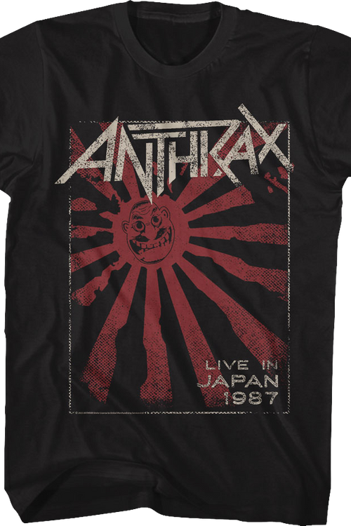 Live In Japan Anthrax T-Shirt