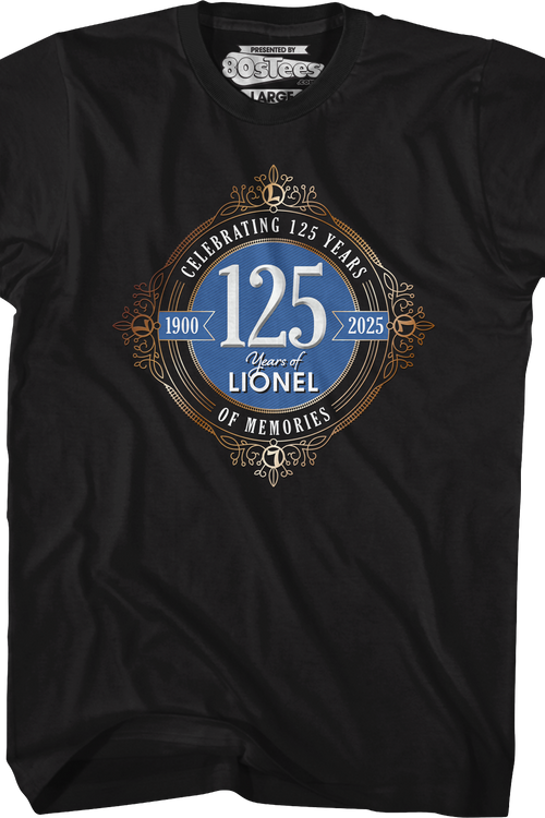 Celebrating 125 Years Of Memories Lionel Trains T-Shirt