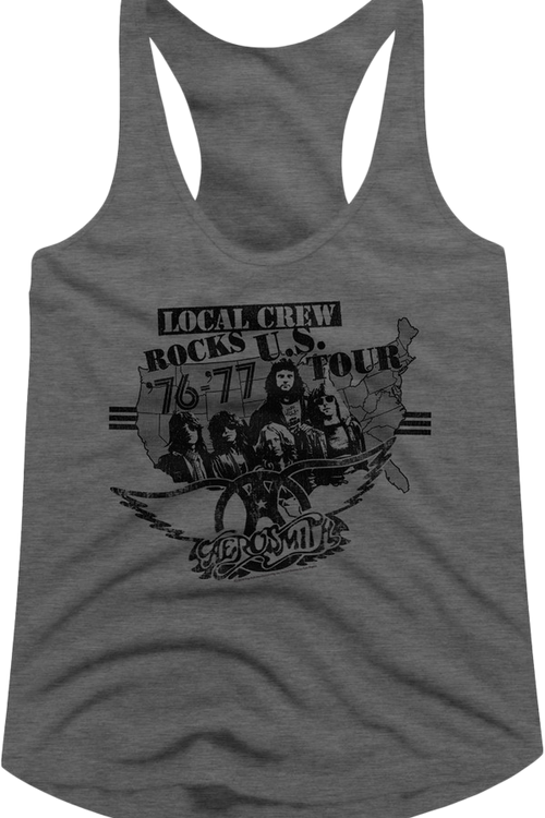 Local Crew Aerosmith Racerback Tank Top