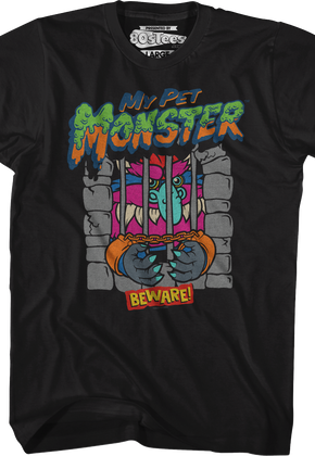 Locked Away My Pet Monster T-Shirt
