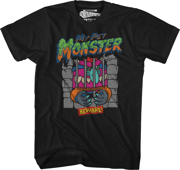 Locked Away My Pet Monster T-Shirt