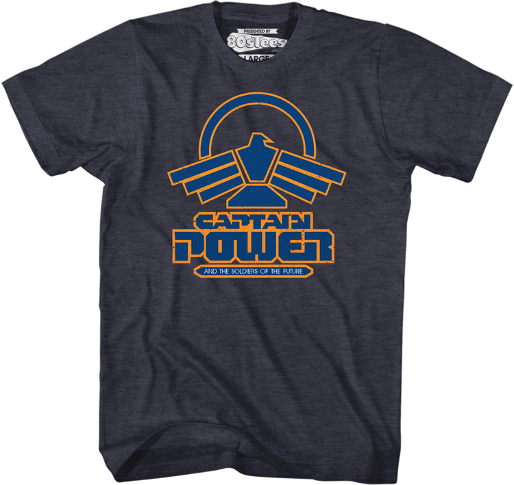 Logo Captain Power and the Soldiers of the Future T-Shirt