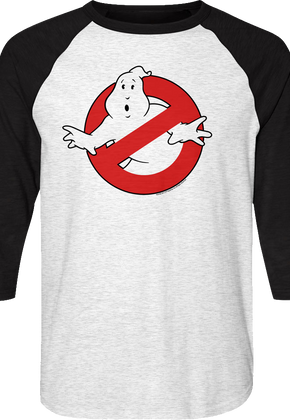 Logo Ghostbusters Raglan Baseball Shirt