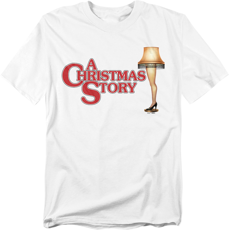 Logo & Leg Lamp Christmas Story T-Shirt