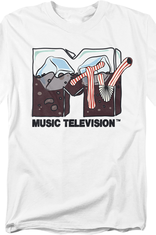 Logo On The Rocks MTV T-Shirt