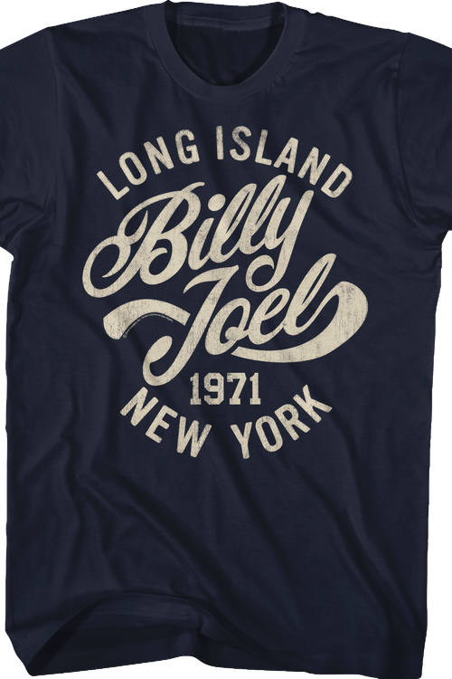 Long Island 1971 Billy Joel T-Shirt