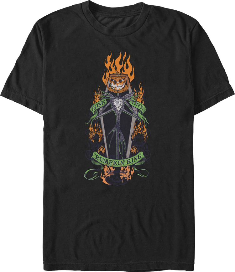 Long Live Pumpkin King Nightmare Before Christmas T-Shirt